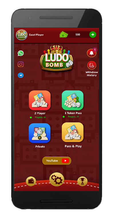Ludo Bomb Capture d'écran 0