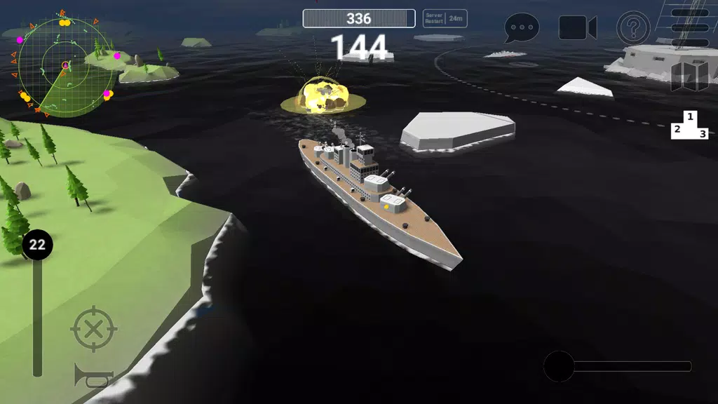 Ships of Glory: MMO warships Ảnh chụp màn hình 1