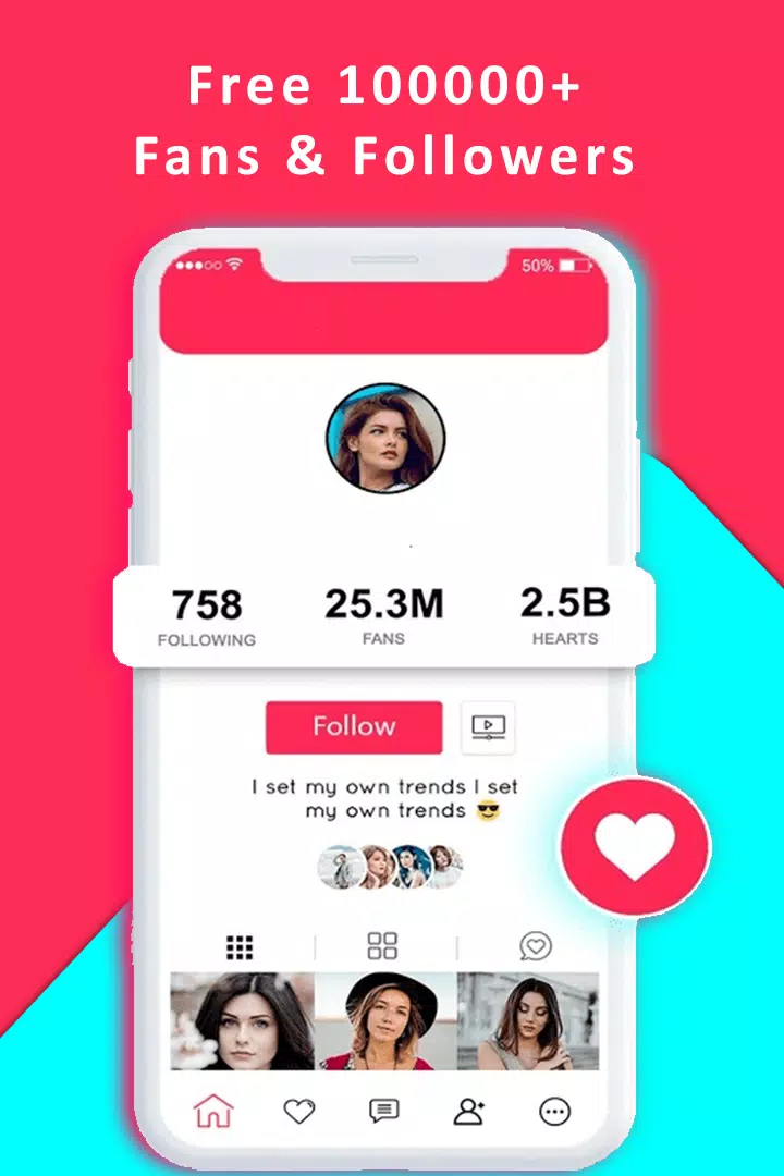 VipTools - Followers and Likes For tiktok Free Capture d'écran 2