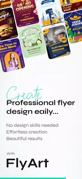 FlyArt - Flyer Creator Schermafbeelding 1