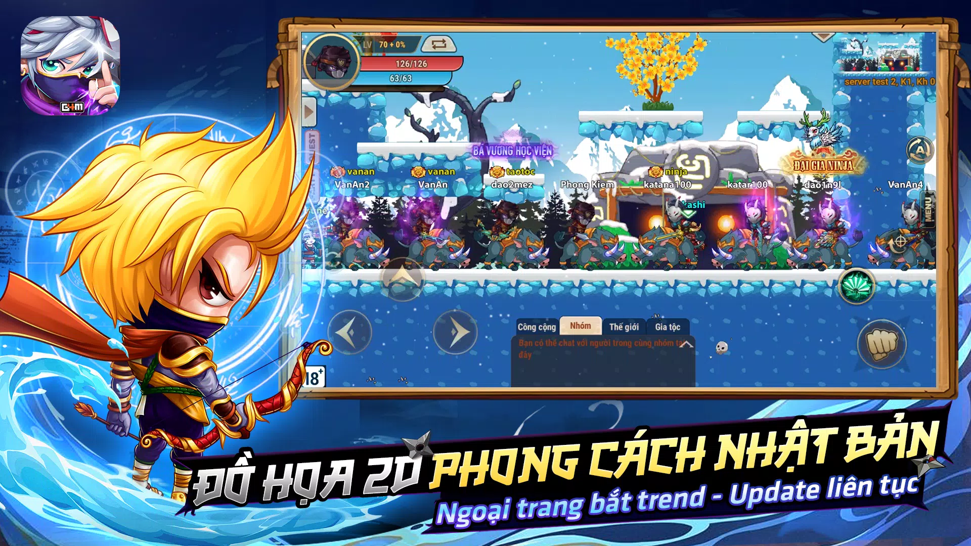 Học Viện Ninja G4M Zrzut ekranu 1