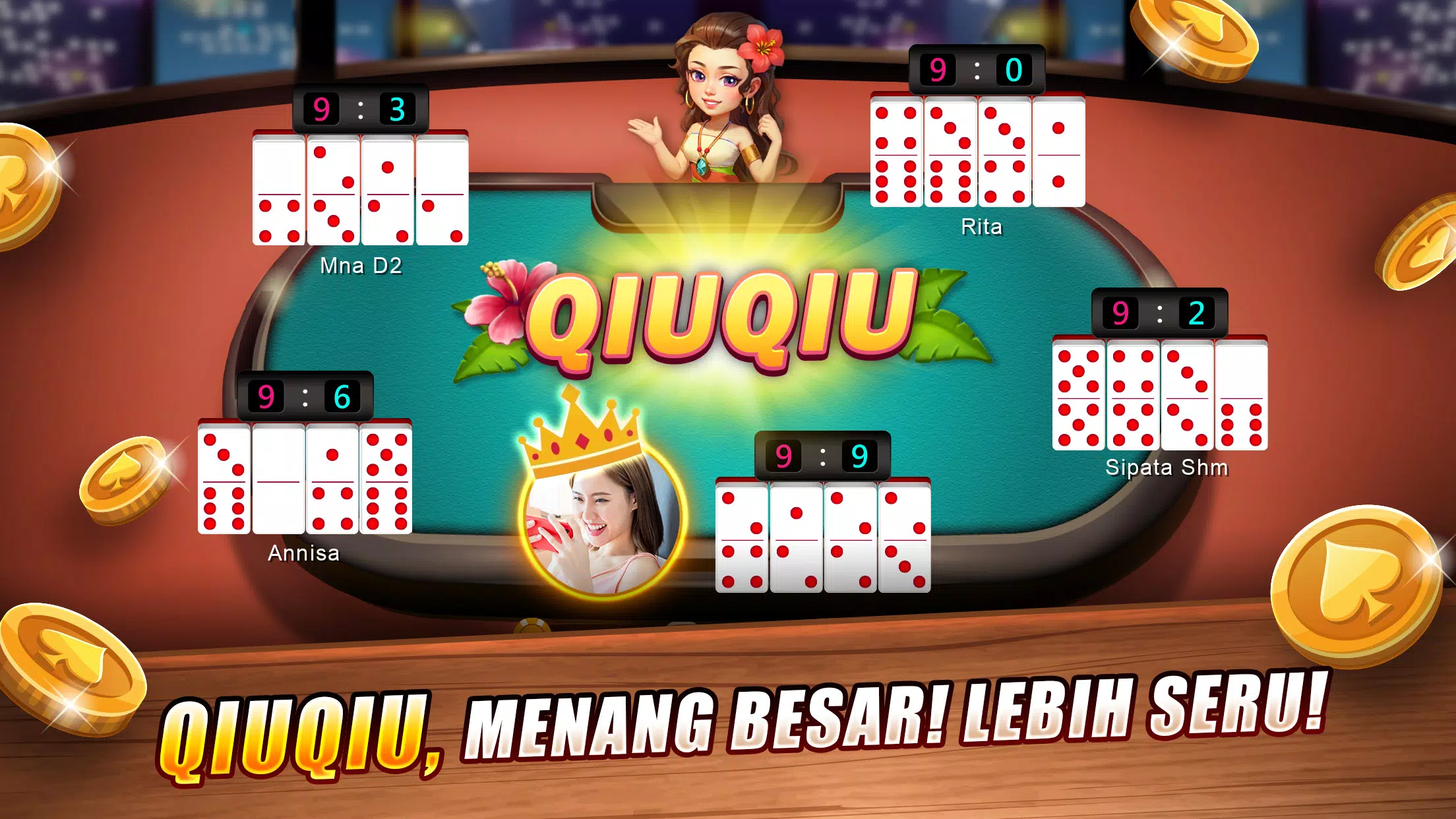 LUXY Domino Gaple QiuQiu Poker স্ক্রিনশট 1