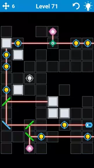 Laser Puzzle - Logic Game Ảnh chụp màn hình 2