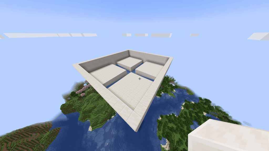 Minecraft Mob Spawner没有屋顶