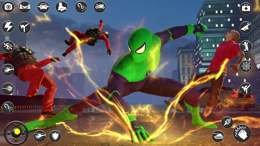 Rope Hero Spider: Spider Games Schermafbeelding 2