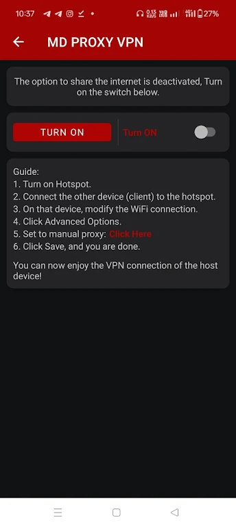 MD PROXY VPN Captura de pantalla 2