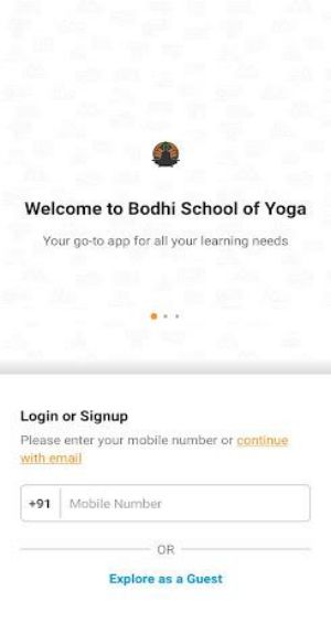 Bodhi School of Yoga ဖန်သားပြင်ဓာတ်ပုံ 0