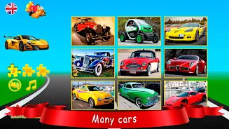 Puzzles cars Ekran Görüntüsü 1