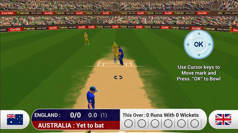 CricVRX TV - 3D Cricket Game Ảnh chụp màn hình 1