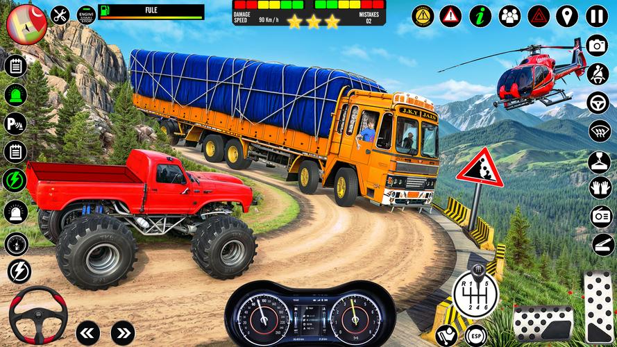 Truck Parking Simulator Games Schermafbeelding 0