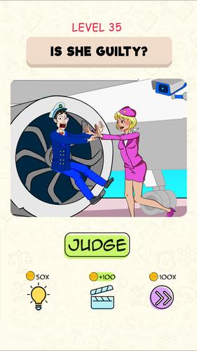 Be the Judge: Brain Games Tangkapan skrin 0