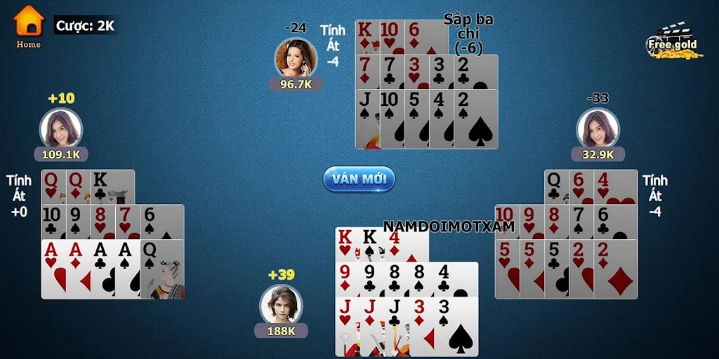 Mậu Binh Xap Xam Tính Chi Captura de tela 3