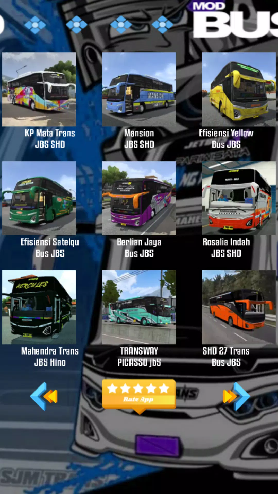 Mod Bussid 4.2 Terbaru应用截图第3张