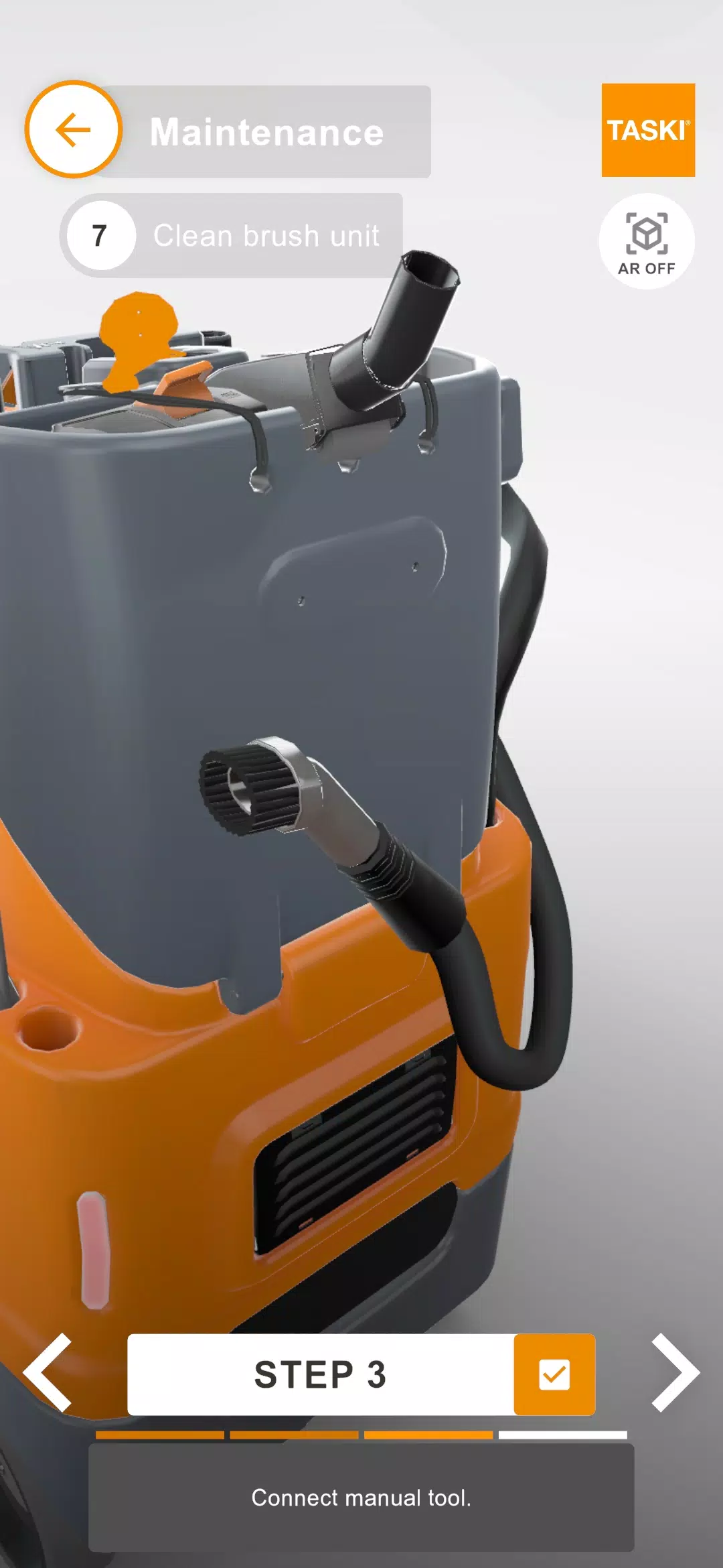 TASKI AR ภาพหน้าจอ 2