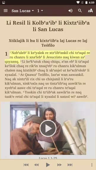 Kekchi Bible (official orth) Zrzut ekranu 1