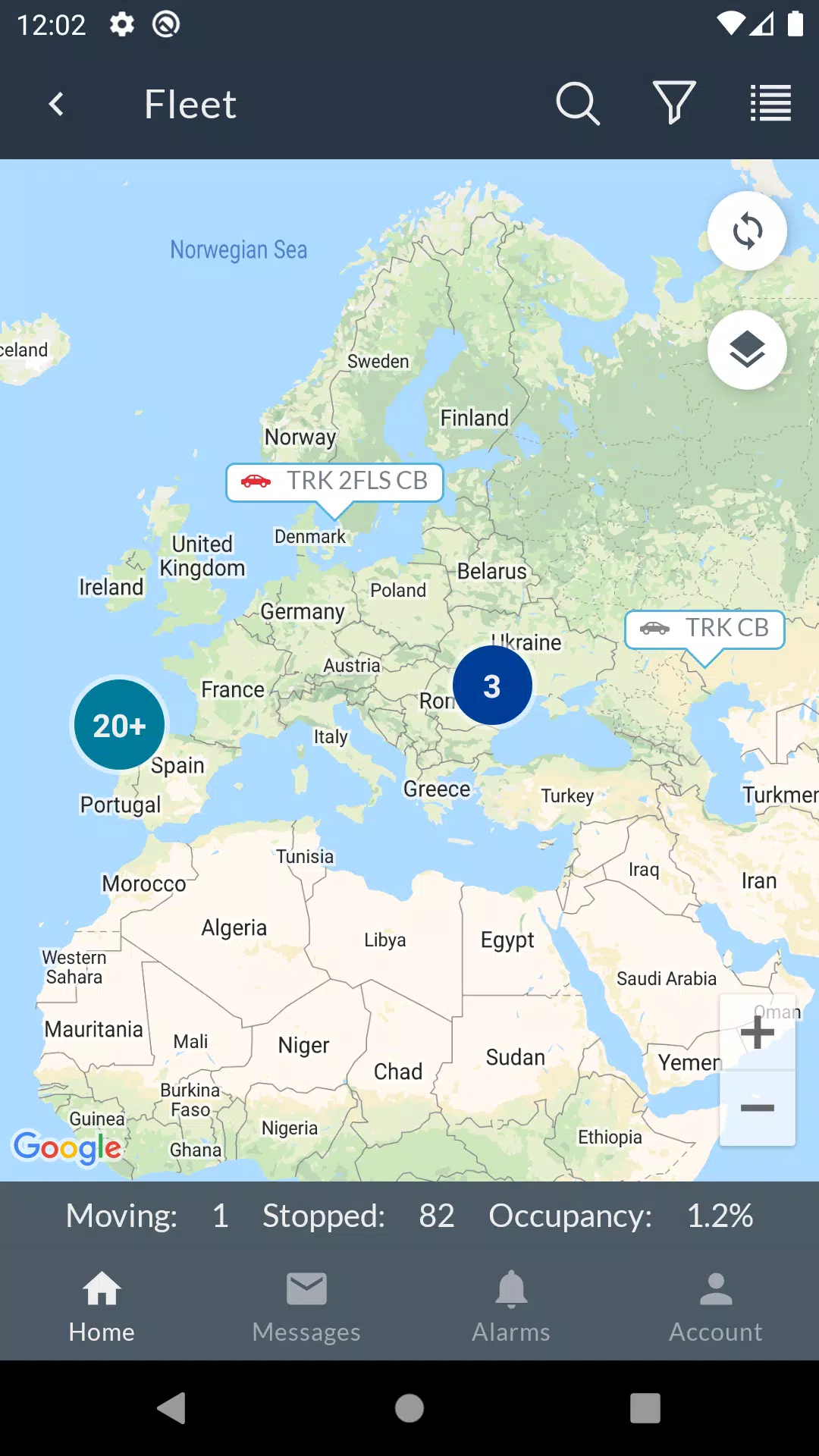 Frotcom Fleet Manager Capture d'écran 1