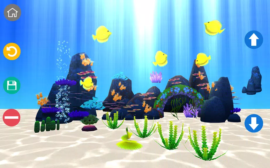 Aquarium Sim Captura de pantalla 1