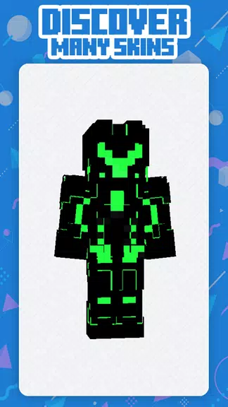 Neon Squad Skin Minecraft স্ক্রিনশট 0