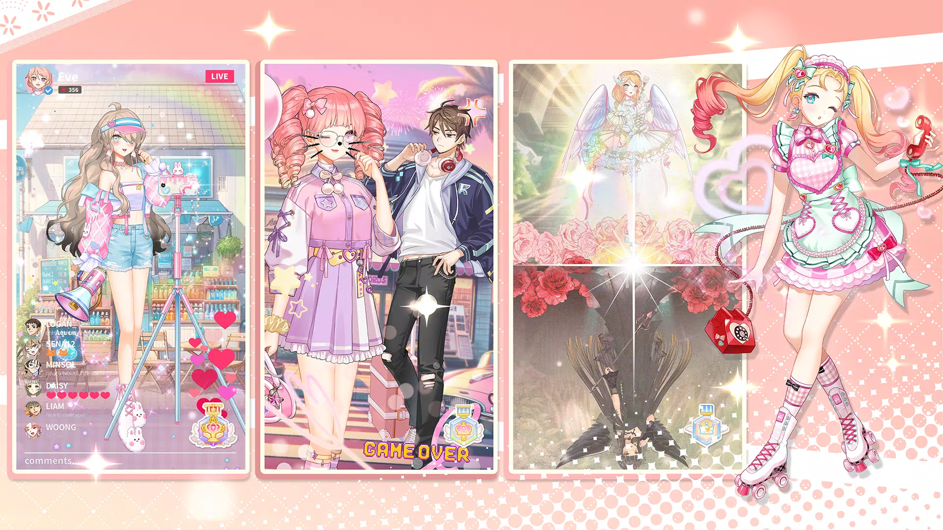 Eve Shop: Dress Up Anime Game应用截图第3张