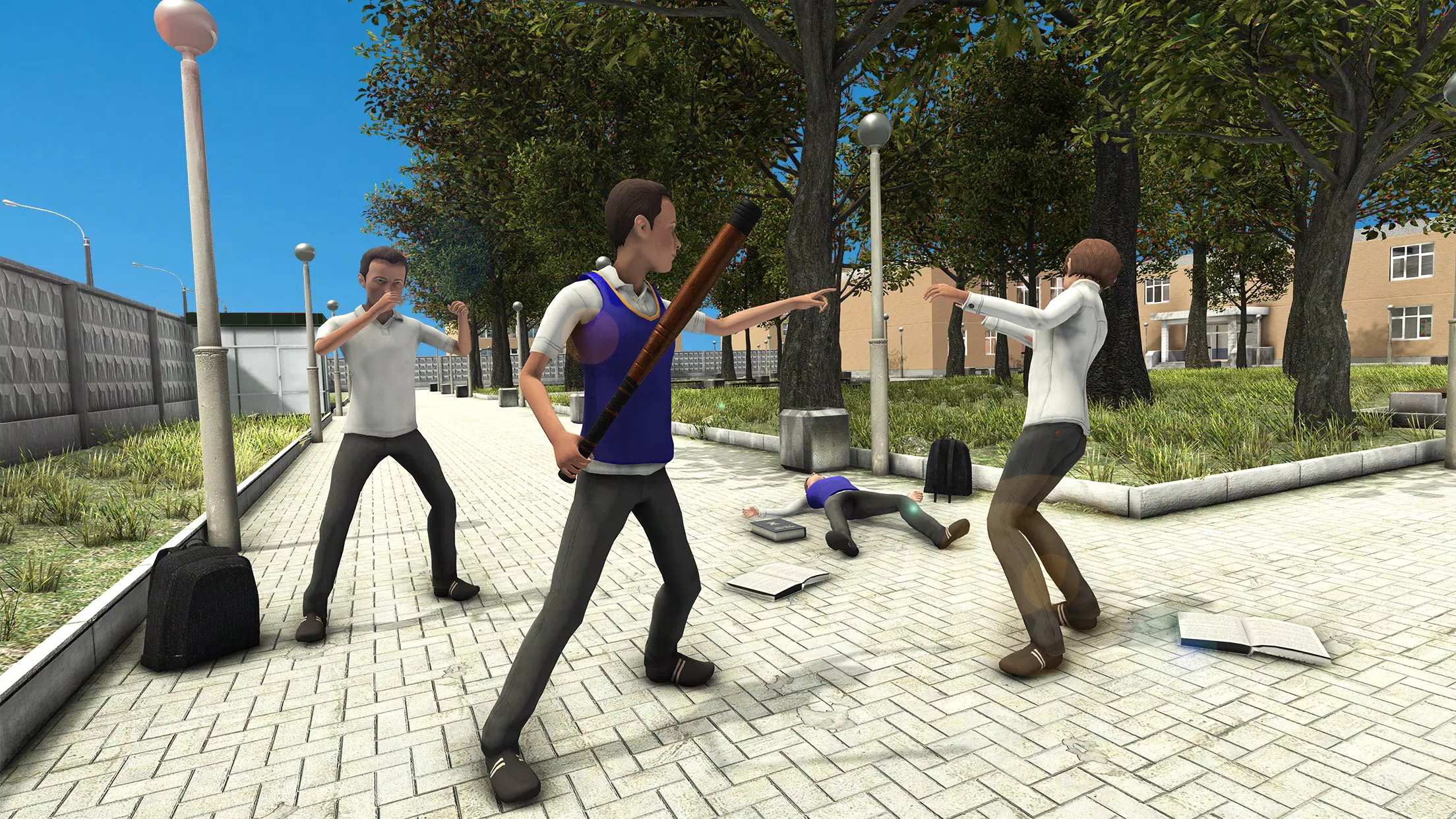 Bad Guys at School: Bad Boy 3D Ảnh chụp màn hình 0