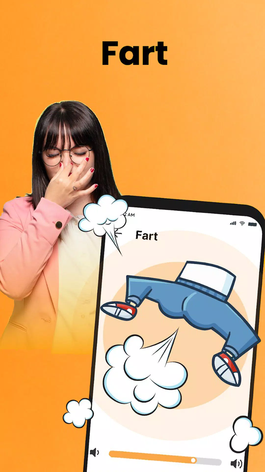 Prank Simulator - AirHorn Fart Ảnh chụp màn hình 1