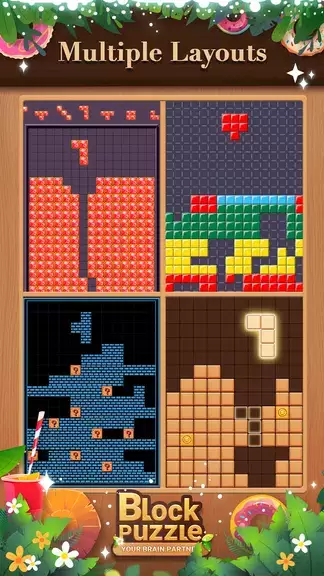 Blockrealm: Wood Block Puzzle スクリーンショット 2