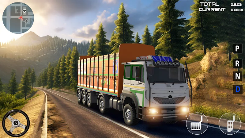 Indian Driver Cargo Truck Game ဖန်သားပြင်ဓာတ်ပုံ 3