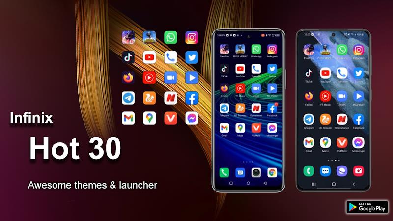 Infinix Hot 30 Launcher:Themes Скриншот 0