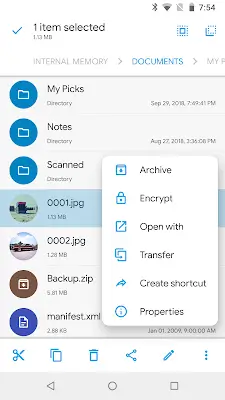 Solid Explorer File Manager ဖန်သားပြင်ဓာတ်ပုံ 0