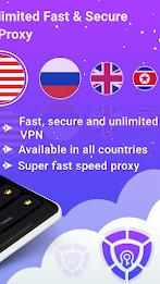 SuperFast VPN : Fast VPN Proxy Ekran Görüntüsü 2