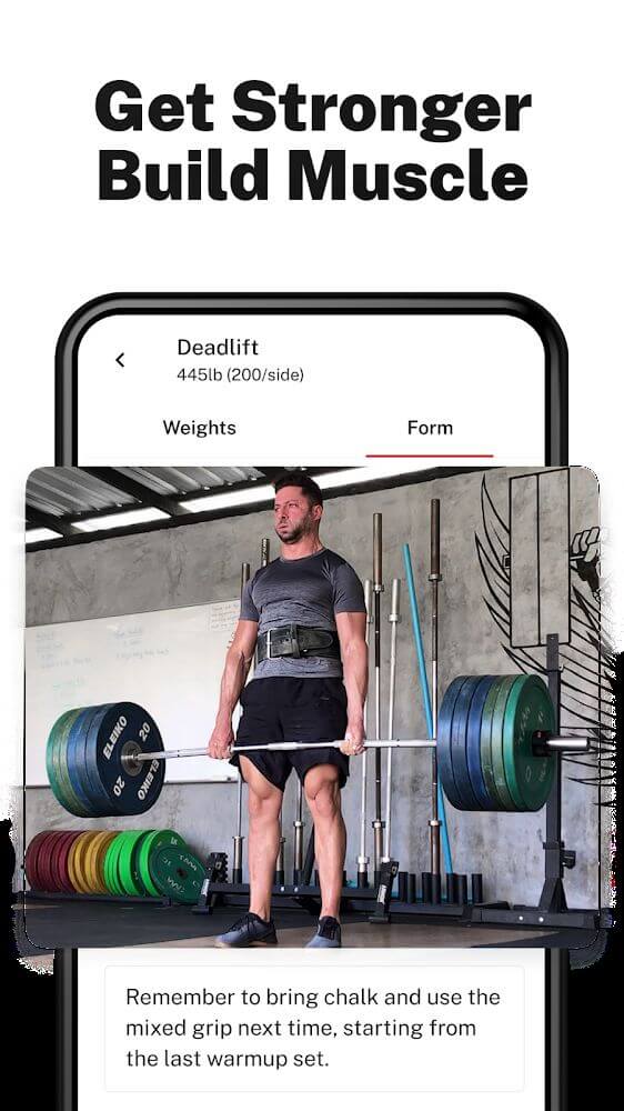 StrongLifts Weight Lifting Log Capture d'écran 1