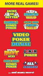 Video Poker Deluxe Zrzut ekranu 1