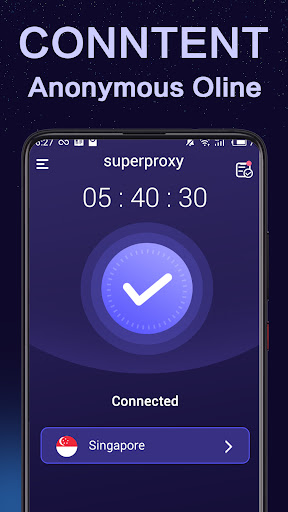 Super Proxy-Super VPN スクリーンショット 1