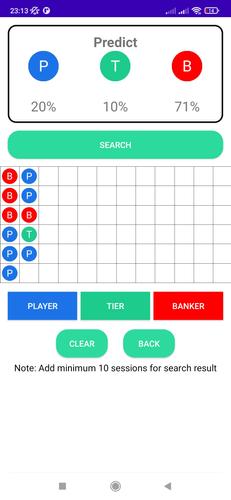 Baccarat Predict Tool Captura de pantalla 1