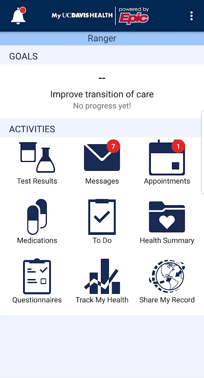 MyUCDavisHealth Zrzut ekranu 2
