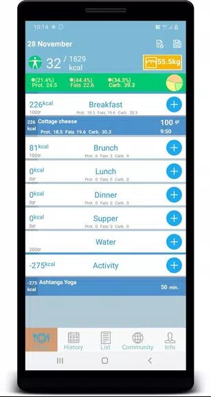 DietGram photo calorie counter স্ক্রিনশট 0