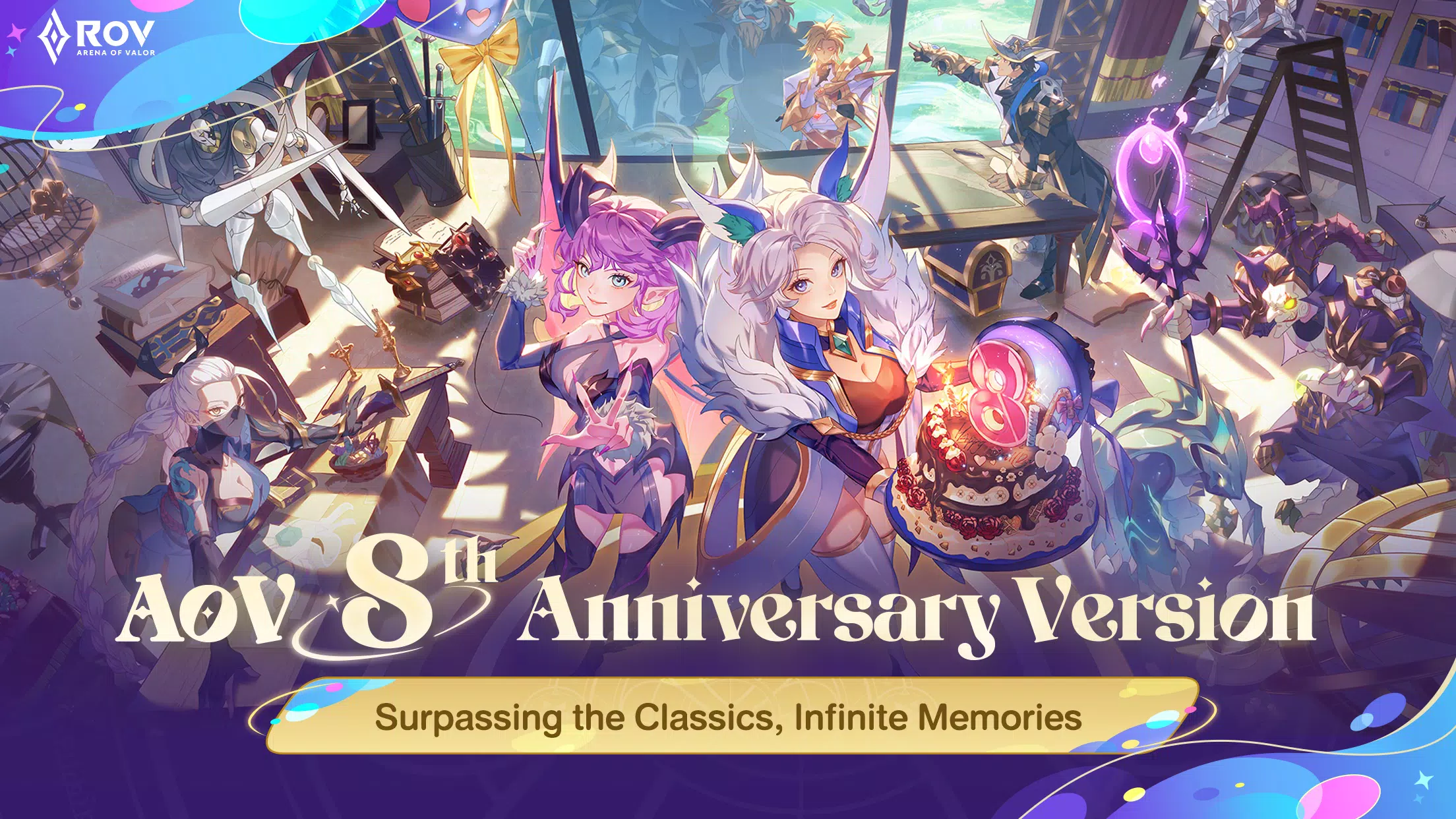 Garena RoV: 8th Anniversary! Captura de pantalla 0