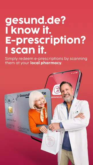 gesund.de - E-Prescription App スクリーンショット 0