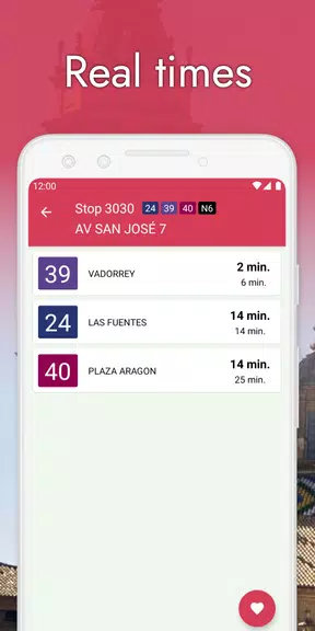 Zaragoza Bus Tranvía Cercanías應用截圖第1張