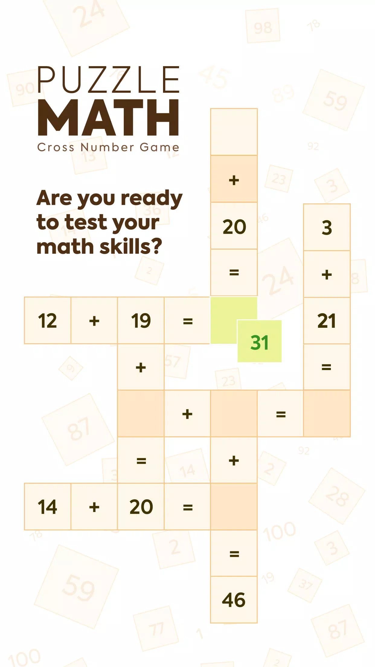 Puzzle Math Capture d'écran 0