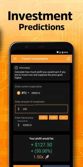 Crypto Calculator ภาพหน้าจอ 3