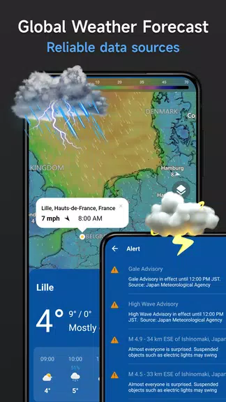 Live Weather & Radar Map 스크린샷 0