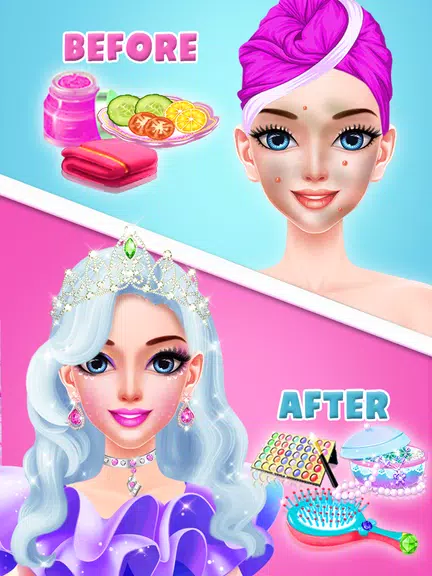 Pink Princess MakeUp Salon Ảnh chụp màn hình 1