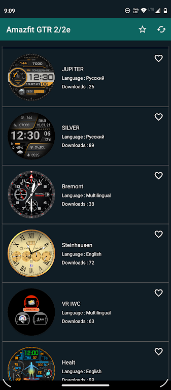 Watchfaces for Amazfit Watches Tangkapan skrin 2