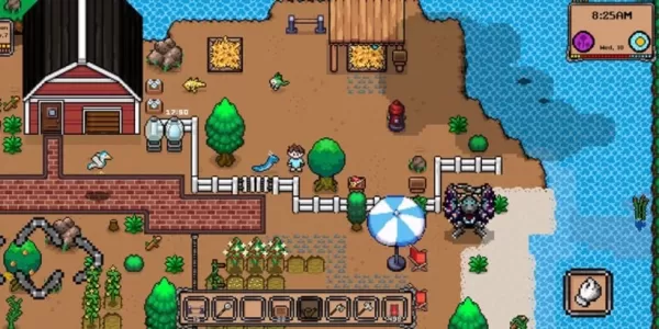 Chronomon is a blend of Stardew Valley and Palworld, out now on mobile