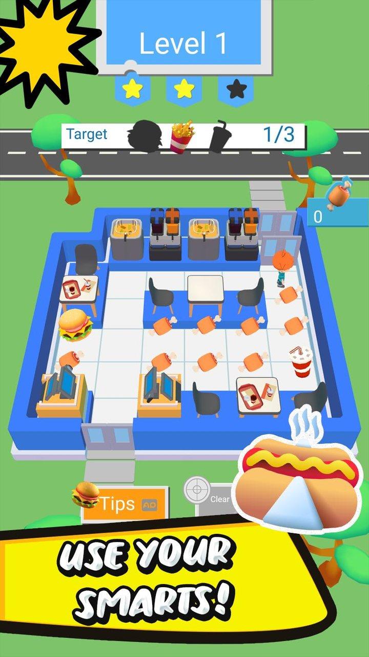 Sandwich Stack Restaurant game Zrzut ekranu 3