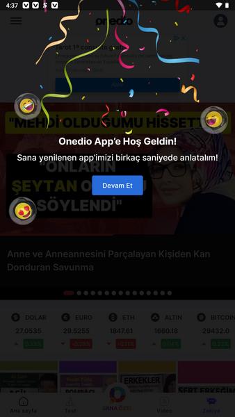 Onedio – İçerik, Haber, Test Captura de tela 0