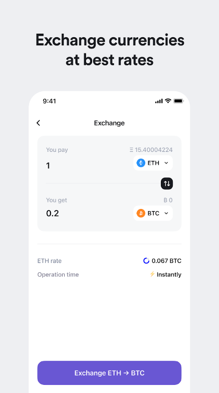 SPACE iZ Wallet Screenshot 0