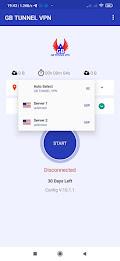 GB TUNNEL VPN - Fast & Secure Captura de pantalla 3