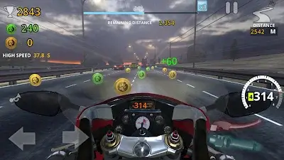 Racing Motorist : Bike Game Schermafbeelding 3